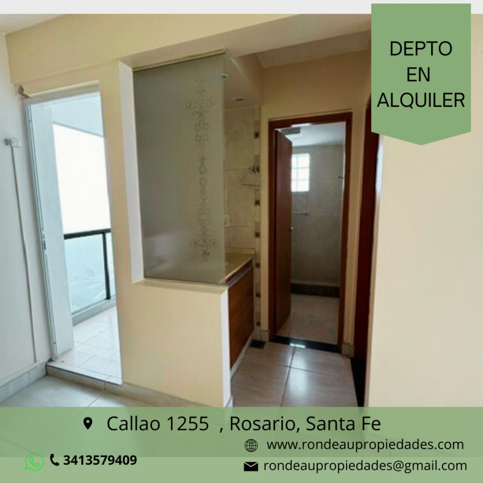 DEPARTAMENTO DE 1 DORMITORIO EN ALQUILER