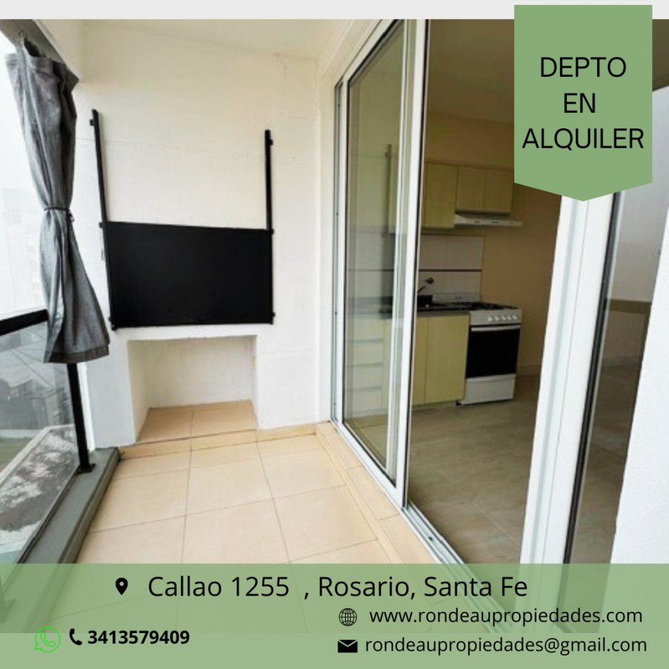 DEPARTAMENTO DE 1 DORMITORIO EN ALQUILER