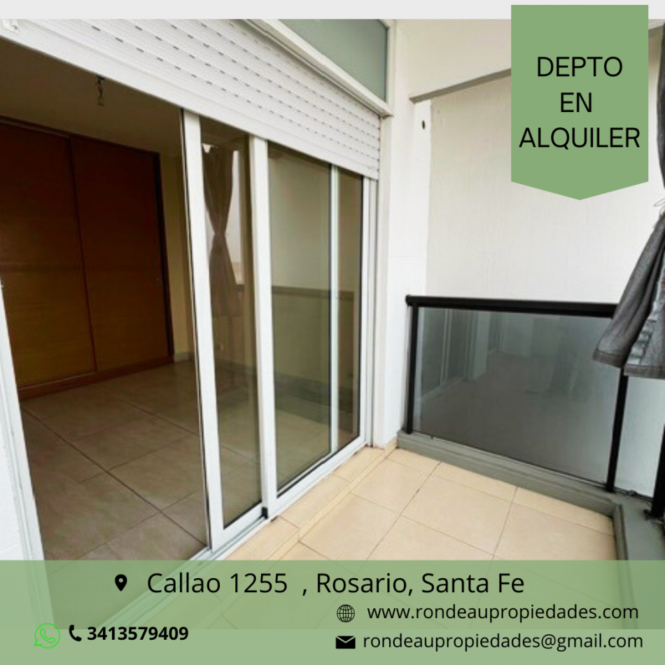 DEPARTAMENTO DE 1 DORMITORIO EN ALQUILER