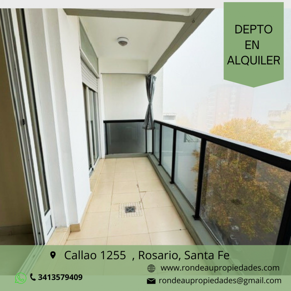 DEPARTAMENTO DE 1 DORMITORIO EN ALQUILER