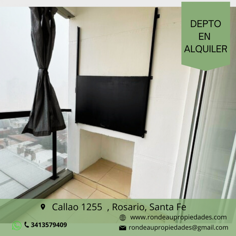 DEPARTAMENTO DE 1 DORMITORIO EN ALQUILER