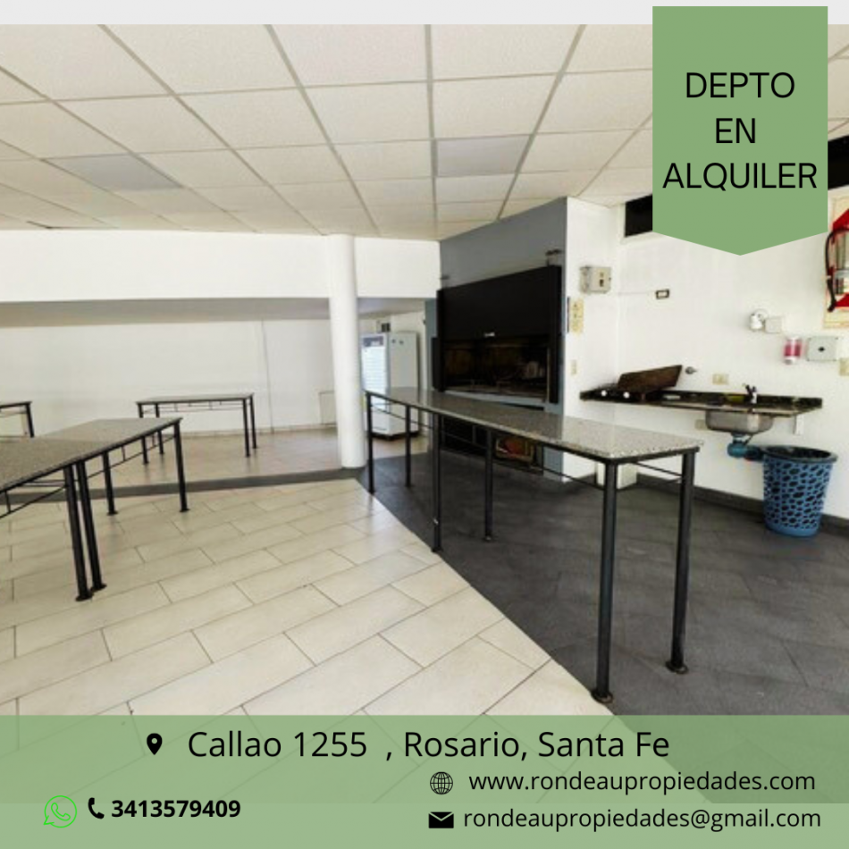DEPARTAMENTO DE 1 DORMITORIO EN ALQUILER