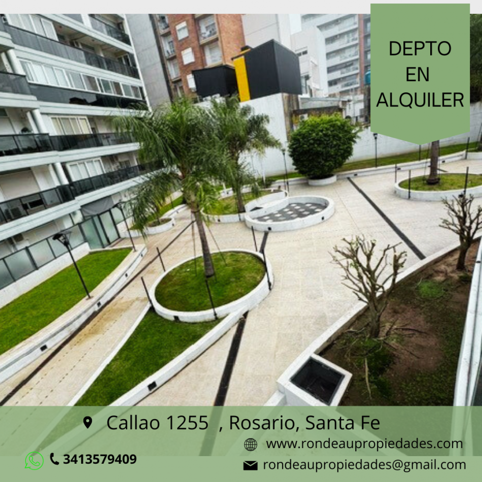 DEPARTAMENTO DE 1 DORMITORIO EN ALQUILER