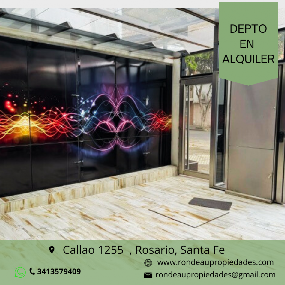 DEPARTAMENTO DE 1 DORMITORIO EN ALQUILER