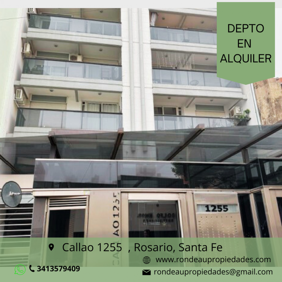 DEPARTAMENTO DE 1 DORMITORIO EN ALQUILER