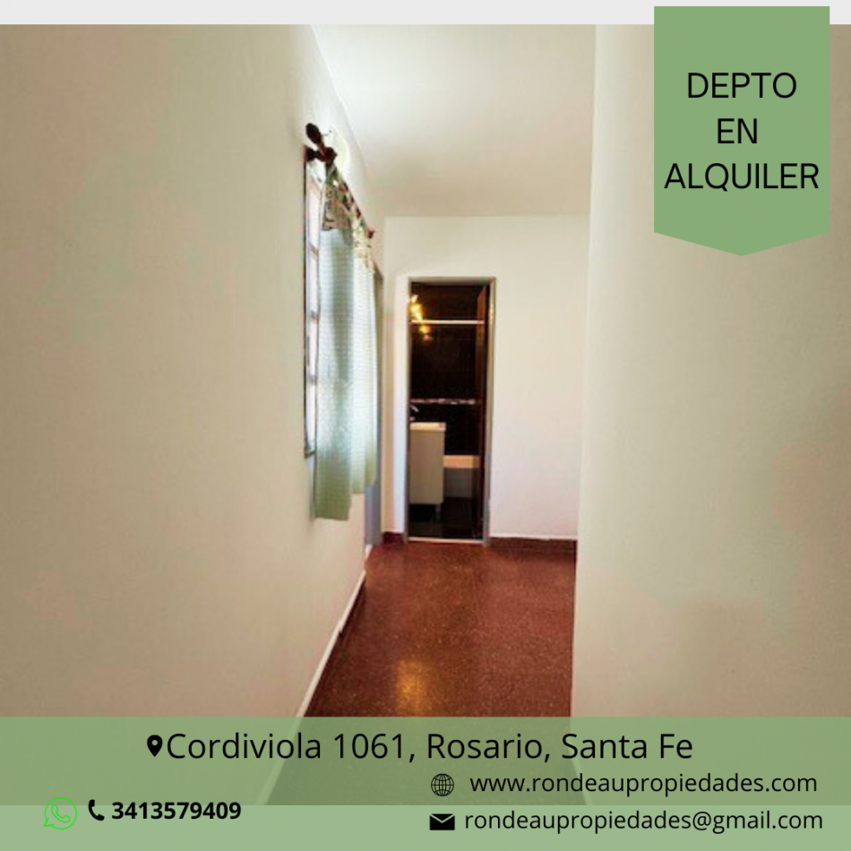 DEPARTAMENTO DE 1 DORMITORIO EN ALQUILER