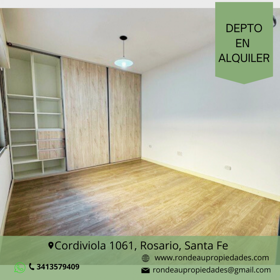 DEPARTAMENTO DE 1 DORMITORIO EN ALQUILER
