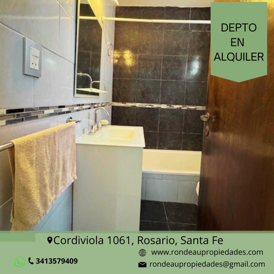 DEPARTAMENTO DE 1 DORMITORIO EN ALQUILER