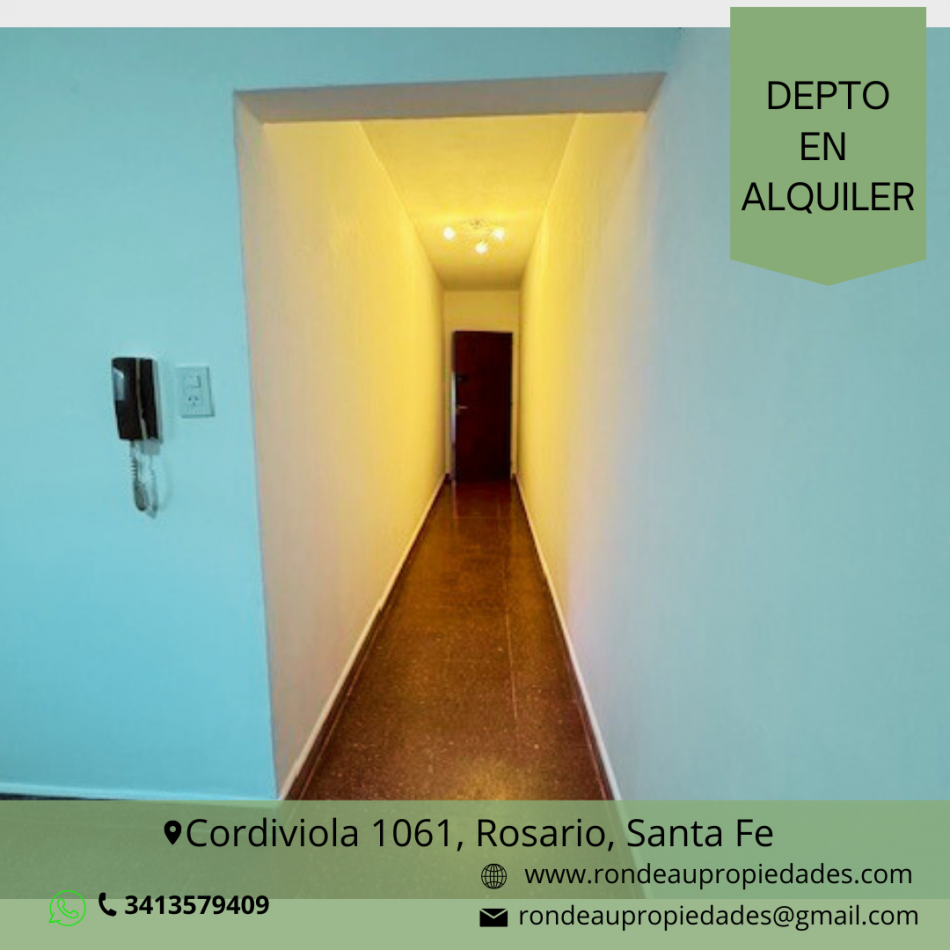 DEPARTAMENTO DE 1 DORMITORIO EN ALQUILER