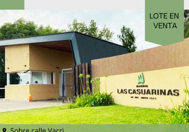 Lote en venta, las casuarinas